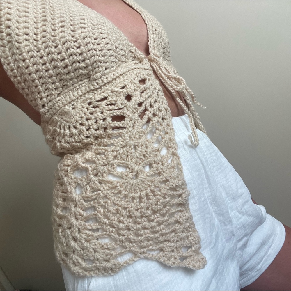 Crochet Halter Top 🍍